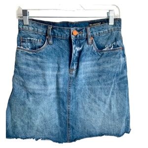BLANKNYC distressed jean skirt. Never worn. 26
